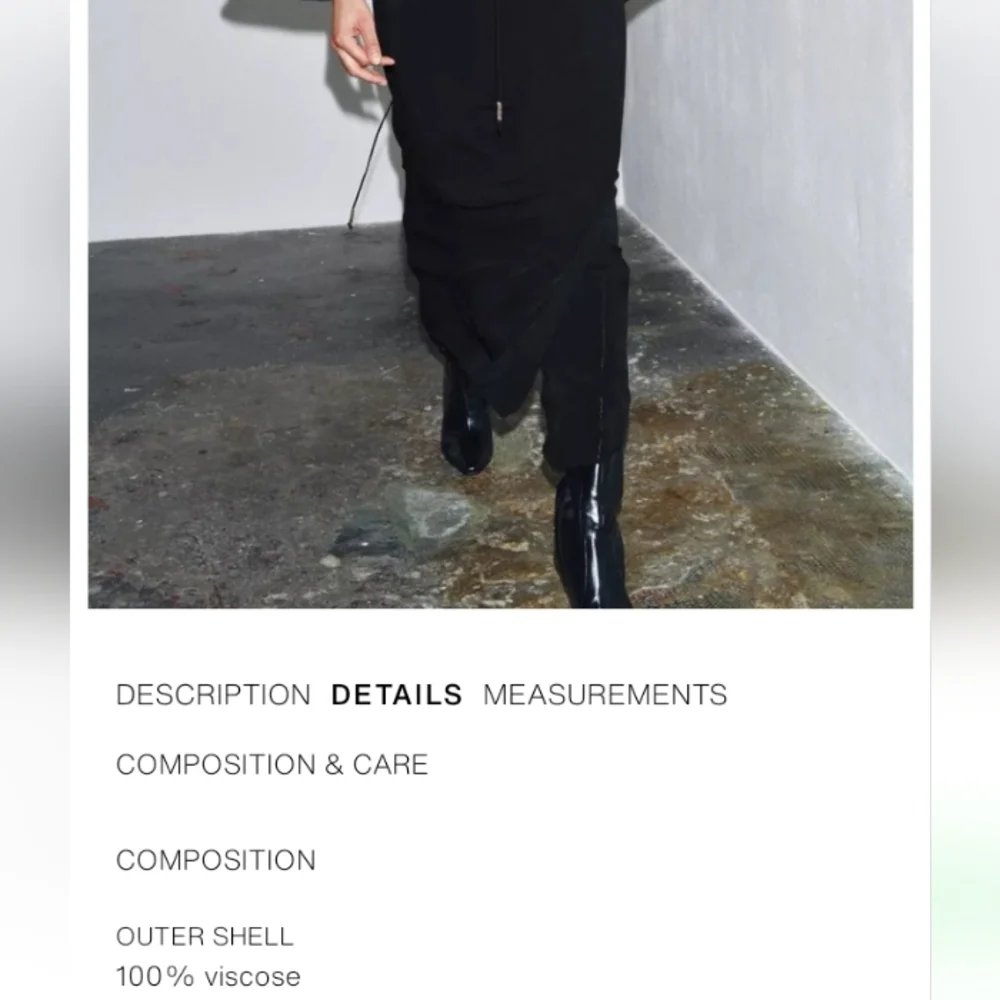 Zara Zw Collection Elegant Embroidered Beading Long Wrap Dress - Picture 12 of 13